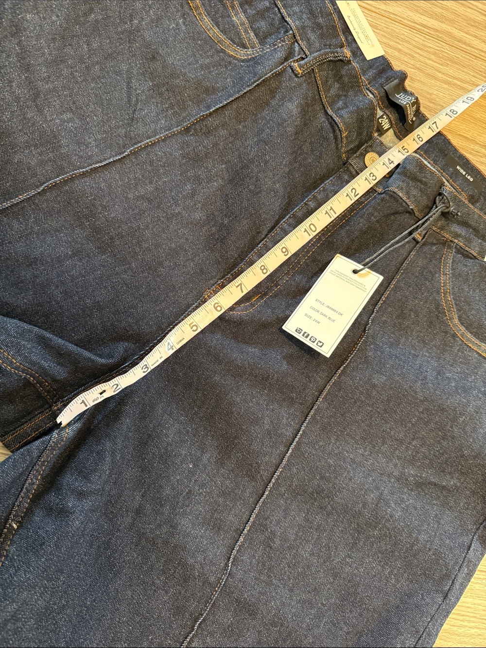 NWT Judy Blue Dark Wash HR Jeans - Picture 8 of 10